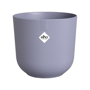 Vaso per fiori Elho Jazz, Ø 23.1 cm, lilla, superficie strutturata. Vaso per interni ed esterni.
