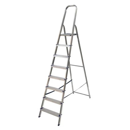 Scala domestica in alluminio Facal Alfa 8 gradini p/max 150 kg