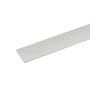 Barra piatta Arcansas, alluminio, argento anodizzato, 3x40x1000 mm.