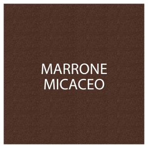 Campione colore: Smalto antiruggine marrone micaceo.