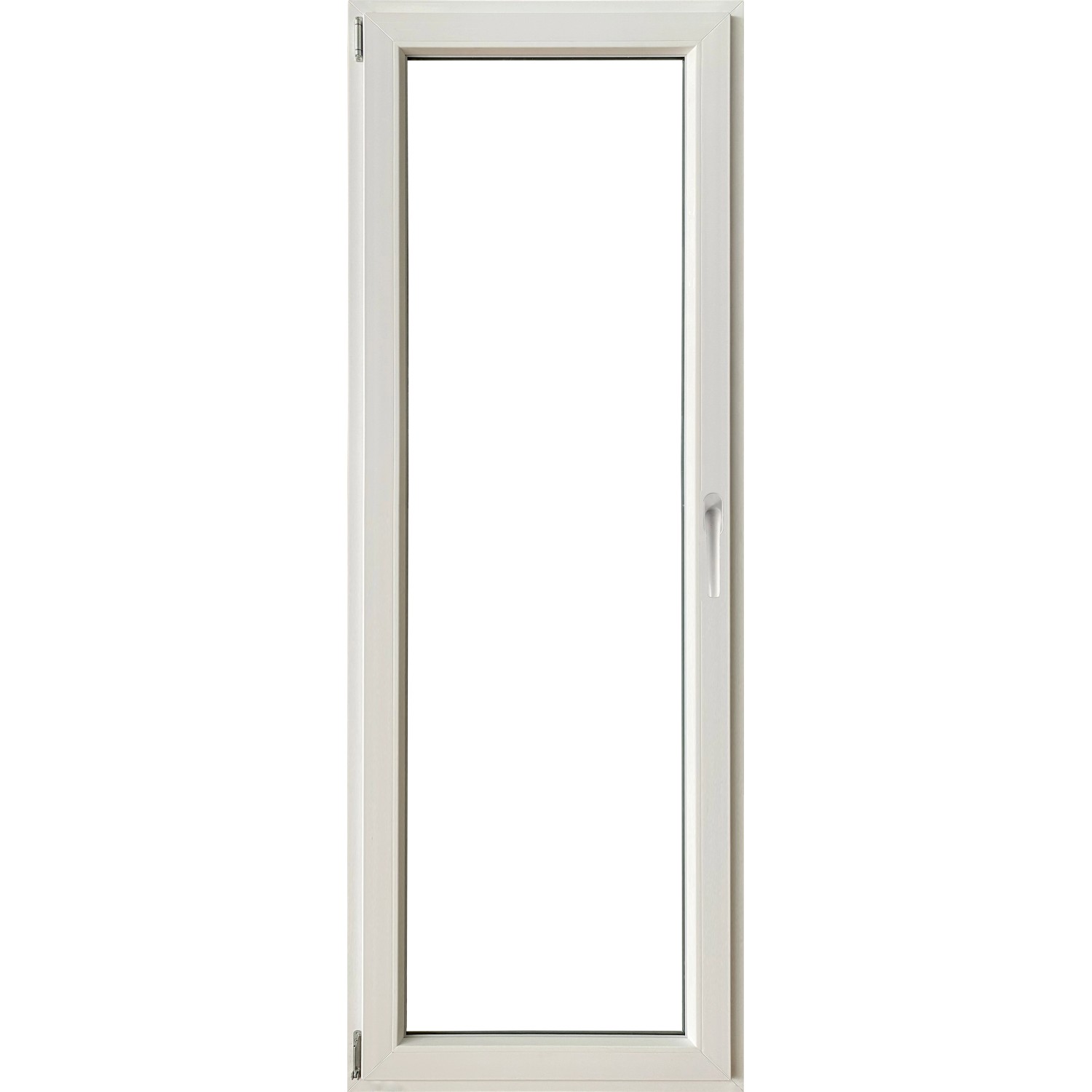 PORTA FINESTRA IN PVC NOCE 1 ANTA DESTRA 80x220 Cm (LxH - Foto 8