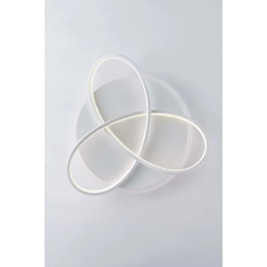 Plafoniera LED Smilla 4100lm 3000K Ø46x8 cm