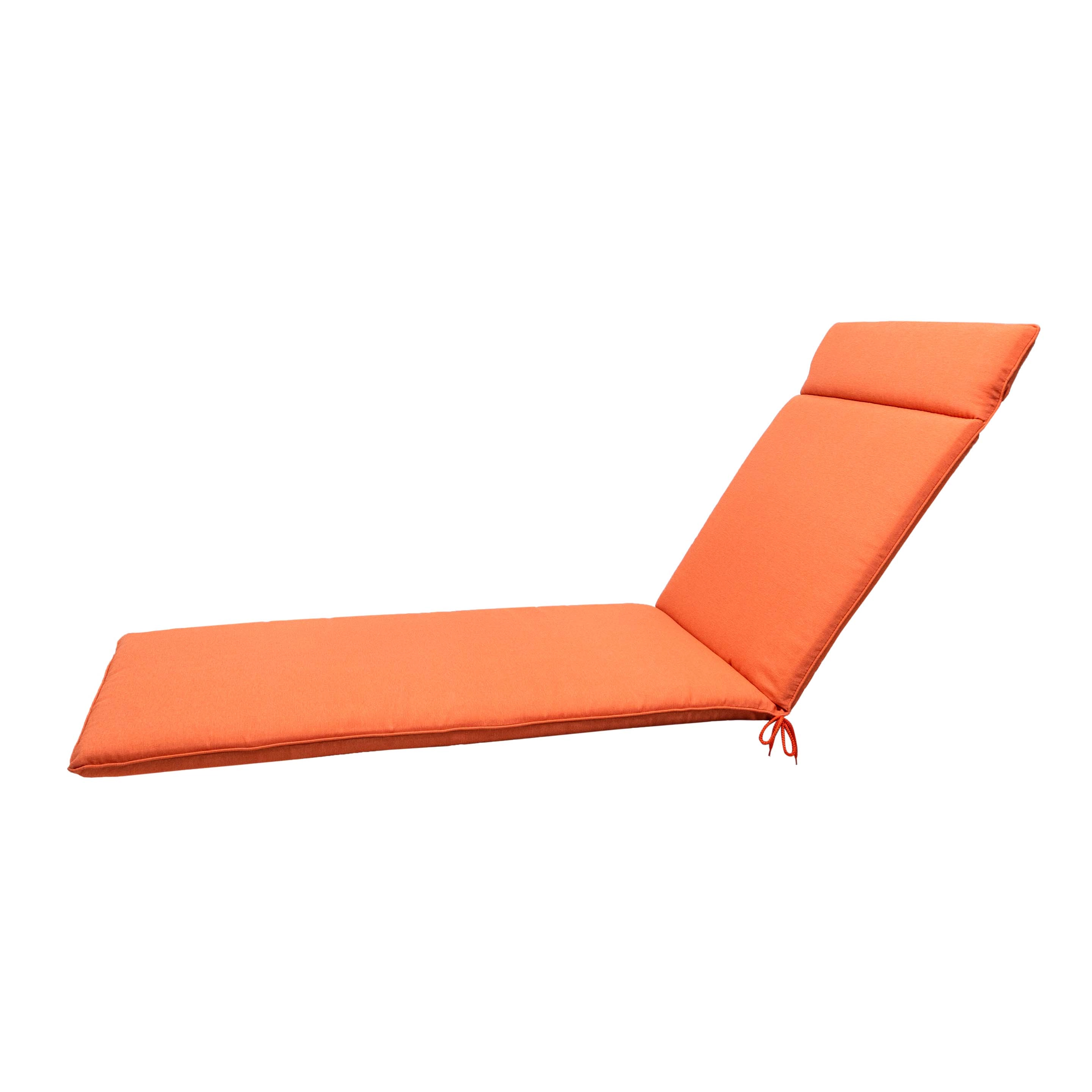 Cuscino lettino outdoor arancione 60x190 cm