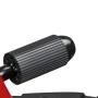 Dettaglio: Maniglia nera del tosaerba trattorino Troy-Bilt Mini-Rider 60T-R.