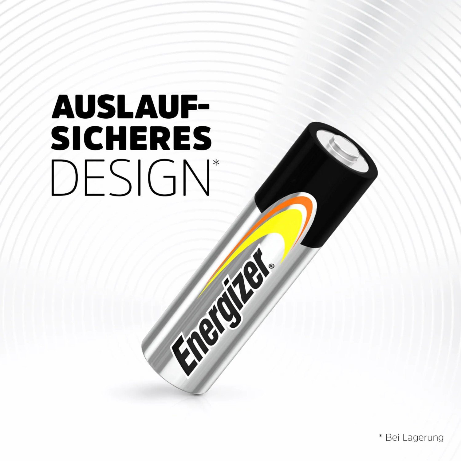 Dettaglio di una batteria Energizer Alkaline Power AA. Batteria per vari dispositivi.