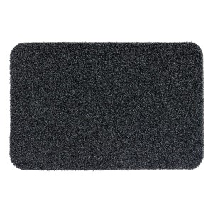 Tappeto in plastica OBI, antracite, 40x60 cm, ideale per esterni.