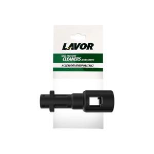 Accessorio nero per idropulitrice, marca Lavor.