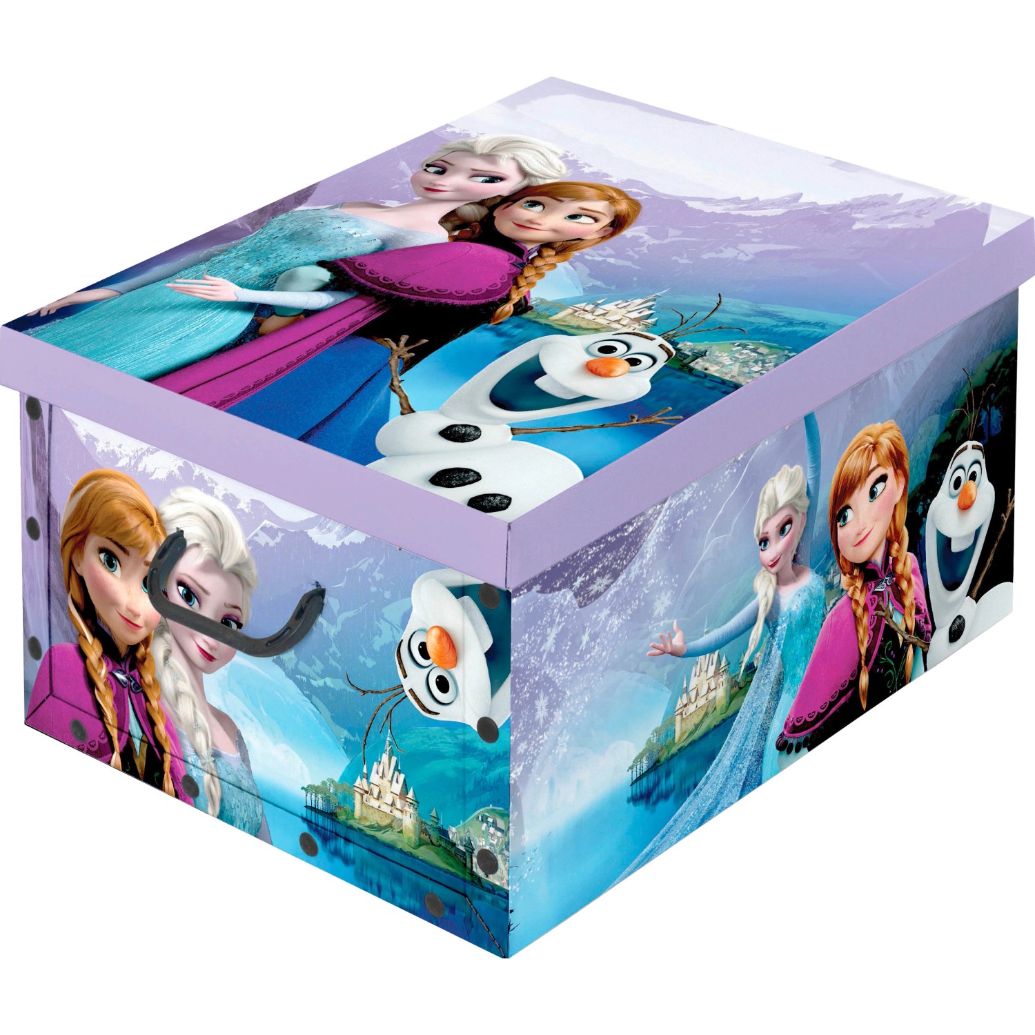 Frozen Scatola Portagiochi Disney Puff Minnie Portagiochi