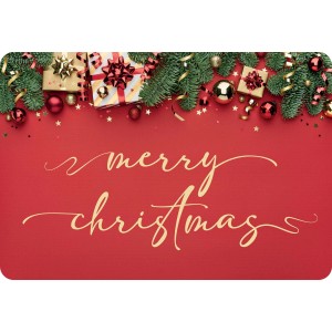 Tovaglietta Red Xmas 33x48 cm