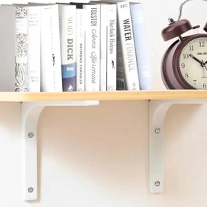 Reggimensola in alluminio 200x250 mm bianco opaco