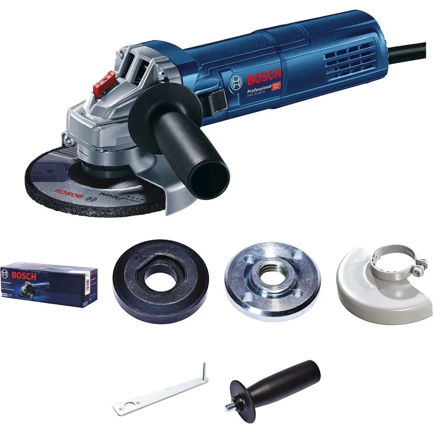 Smerigliatrice angolare Bosch Professional GWS 9-125S 11.000 giri/min 900W_4