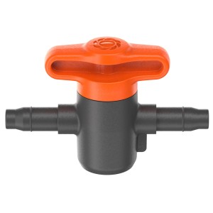 t.b.t. Raccordo irrigazione con maniglia arancione per tubi da giardino.