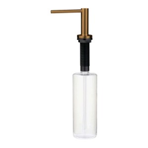 Dispenser detersivo acciaio inox 0,5 l Idrostile 330 mm bronzo spazzolato