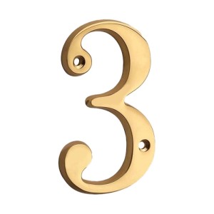 Numero civico acciaio 3