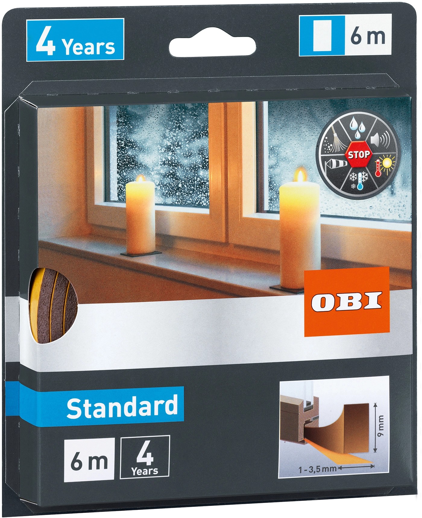 Nastro Adesivo Per Pacchi BASIC PP Marrone - Confezione Da 3 Rotoli - Foto 11