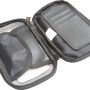 Accessorio bici t.b.t.: Custodia nera con zip e scomparti.