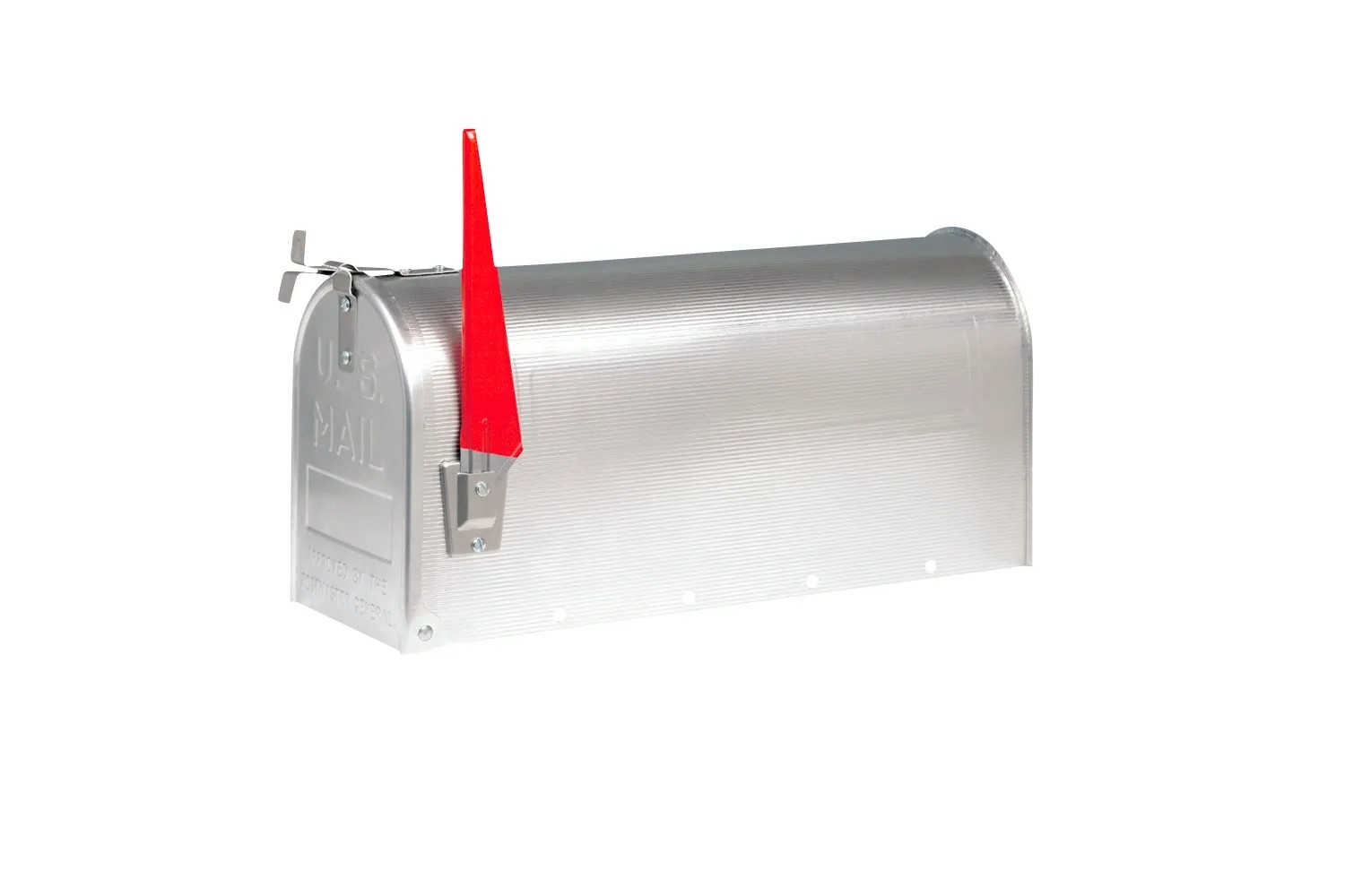 Cassetta Postale Stile Americano In Alluminio | Con Bandierina Orientabile - Foto 8