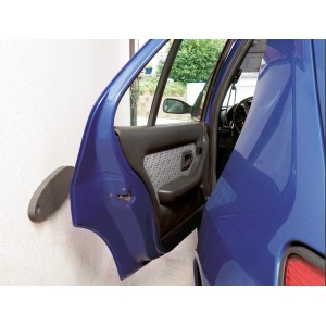 La striscia di protezione per porta garage protegge la portiera dell'auto dai graffi quando si apre in garage. 2 pezzi.