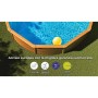 Piscina fuori terra tonda in acciaio decorazione legno Gre Ø 240 H 120 cm_5