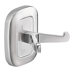 Appendiabiti a muro cromato t.b.t., ideale per accessori bagno e contenitori.
