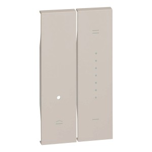 Placche e comandi t.b.t. per OBI. Colore: Beige.