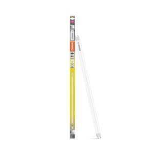 Tubo LED OSRAM T8 7,4W bianco caldo 3000K con confezione. Lunga lampada LED fluorescente per illuminazione efficiente.