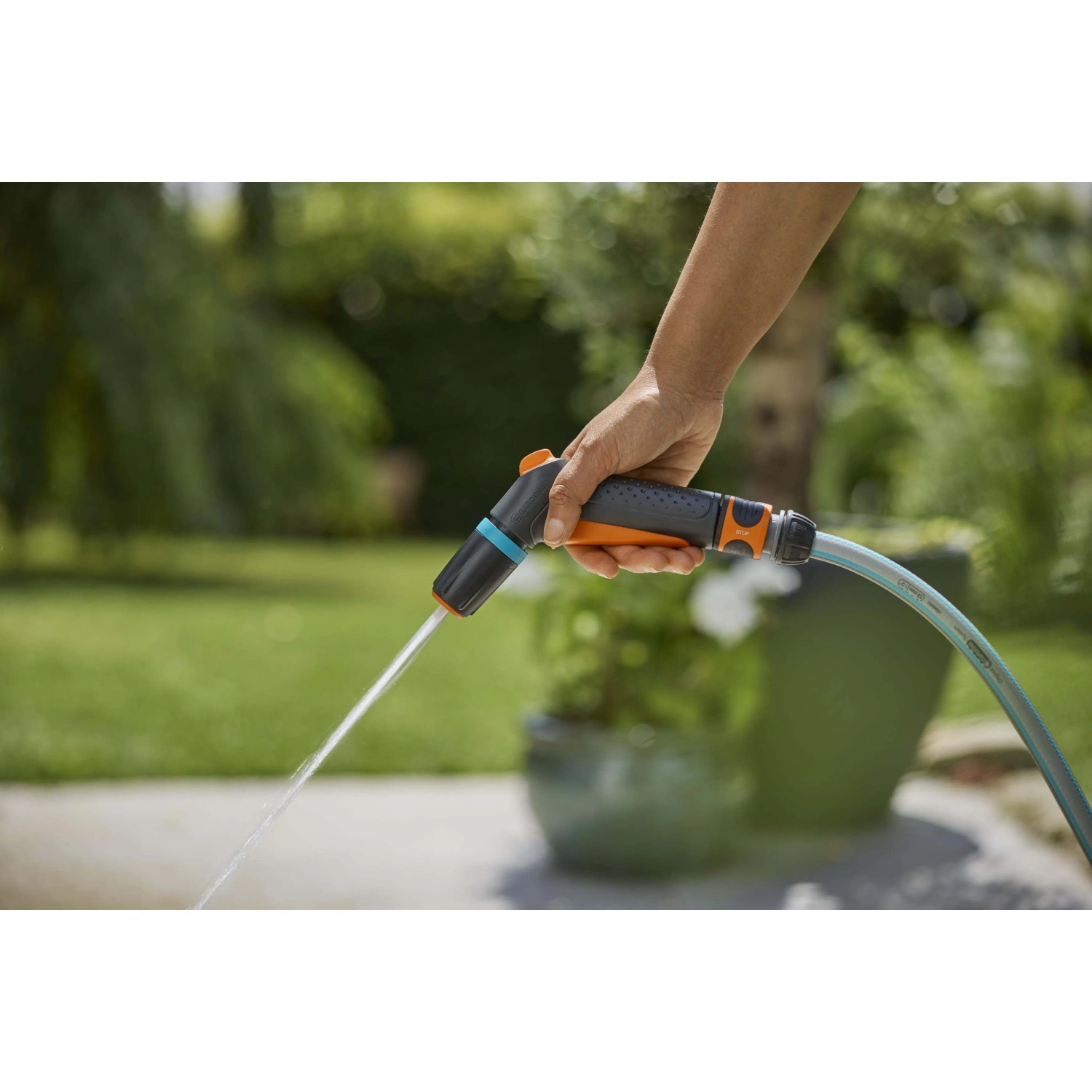 Lancia per pulizia Gardena Classic getto con flusso regolabile_5