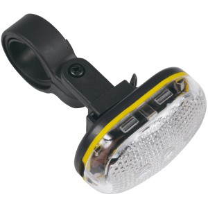 t.b.t. Luce per bici con staffa, luce LED bianca per biciclette.