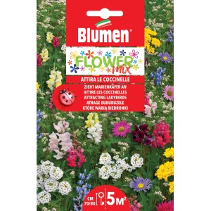 Miscela di fiori 't.b.t.' per circa 5 m². Fiori colorati attirano le coccinelle.