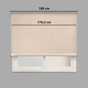 Tenda a rullo Moon oscurante 180x250 cm beige