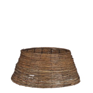 Copertura per base albero t.b.t. in materiali naturali.