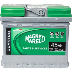 Batteria auto Quantum Magneti Marelli 400A EN1 45Ah dx