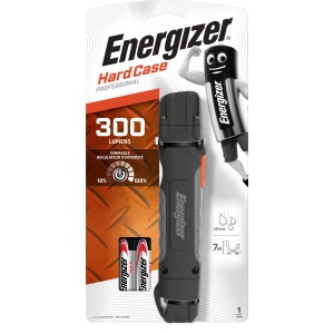 Torcia Energizer Hard Case Professional, 300 lumen, dimmerabile.