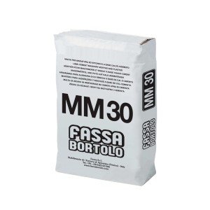 Sacco di malta e intonaco a base calce-cemento Fassa Bortolo MM30.