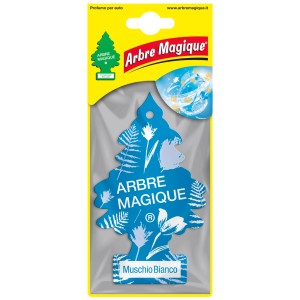Arbre Magique Profumatore auto Muschio Bianco