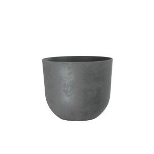 Vaso per piante t.b.t. grigio per interni ed esterni.