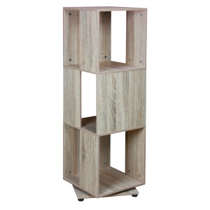 Scarpiera girevole t.b.t. in legno effetto legno chiaro.