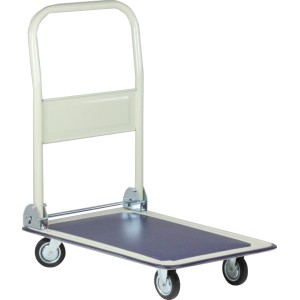 Carrello da officina t.b.t. con manico pieghevole.