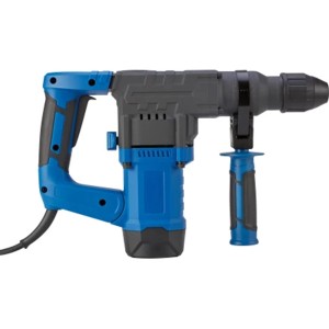 Martello perforatore blu LUX E-BHL-23 con impugnatura ausiliaria e attacco SDS-Plus.
