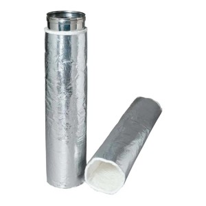 t.b.t. Isolamento per tubi con rivestimento in alluminio.