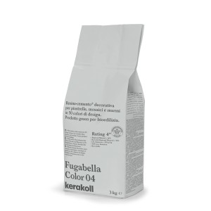 Fugabella Color 04 stucco per fughe, sacco da 3kg per piastrelle, mosaici e marmo.
