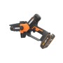 Potatore a batteria Worx WG326E.9, 20V, senza batteria/caricabatterie. Motosega compatta a una mano per potatura.