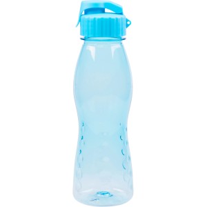 Borraccia blu Culinario Flip Top, 700 ml, per viaggio e sport.