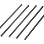5 lame per seghetto a mano LUX per metallo, 150 mm, adatte per metalli come rame o alluminio.