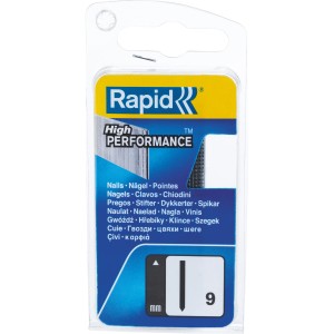 Chiodi Rapid, 9 mm, per cucitrici – ideali per lavori di fissaggio.