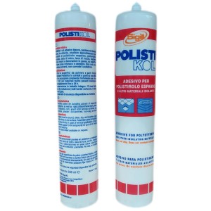 Tubo di Collanti: t.b.t. adesivo per polistirolo e materiali isolanti.