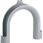 Staffa grigia a U per cassette WC.