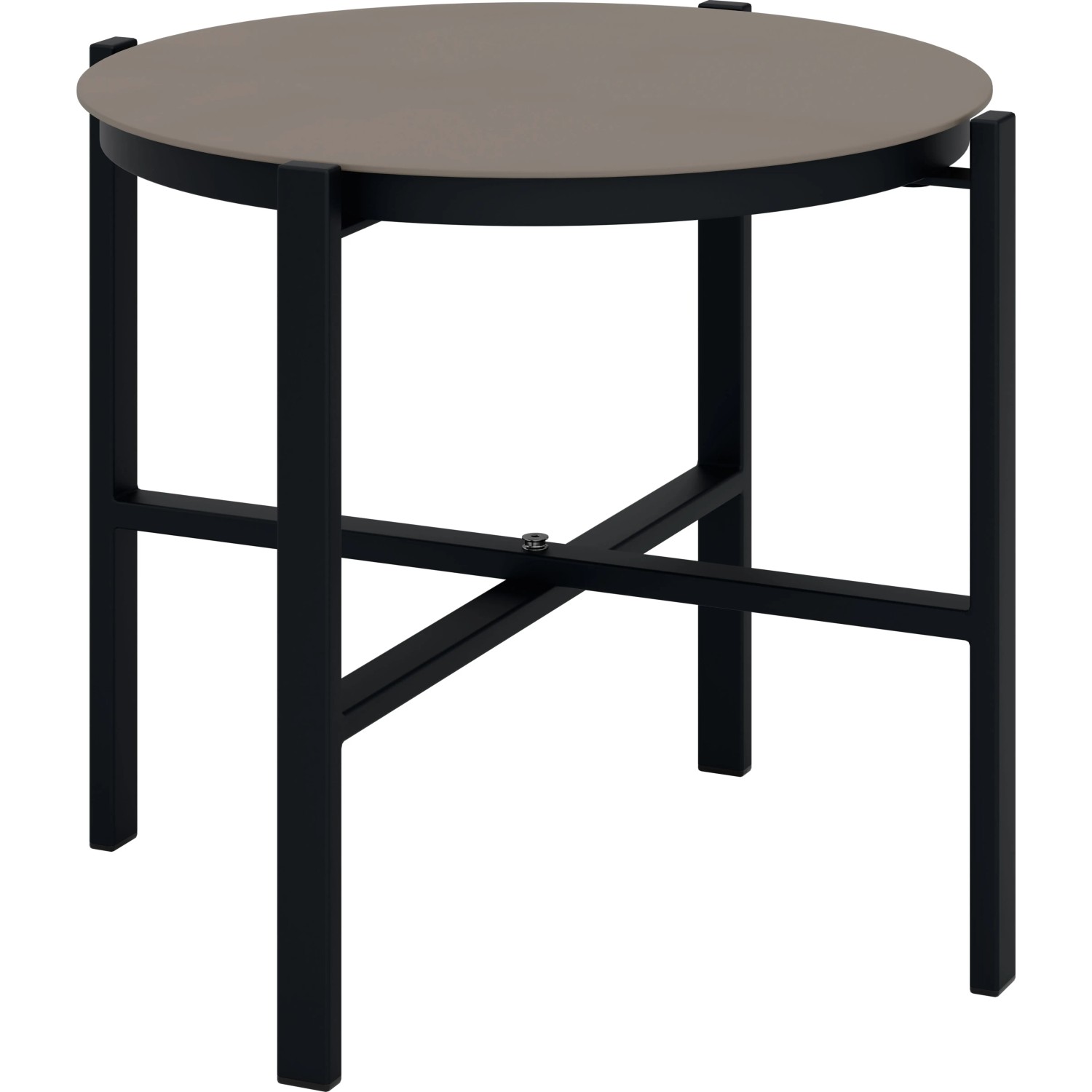 Salotto da balcone Tapena in acciaio e Textilen tortora 2 posti_3