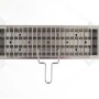 Griglietta Lisa per barbecue per arrosticini L 37 cm_3