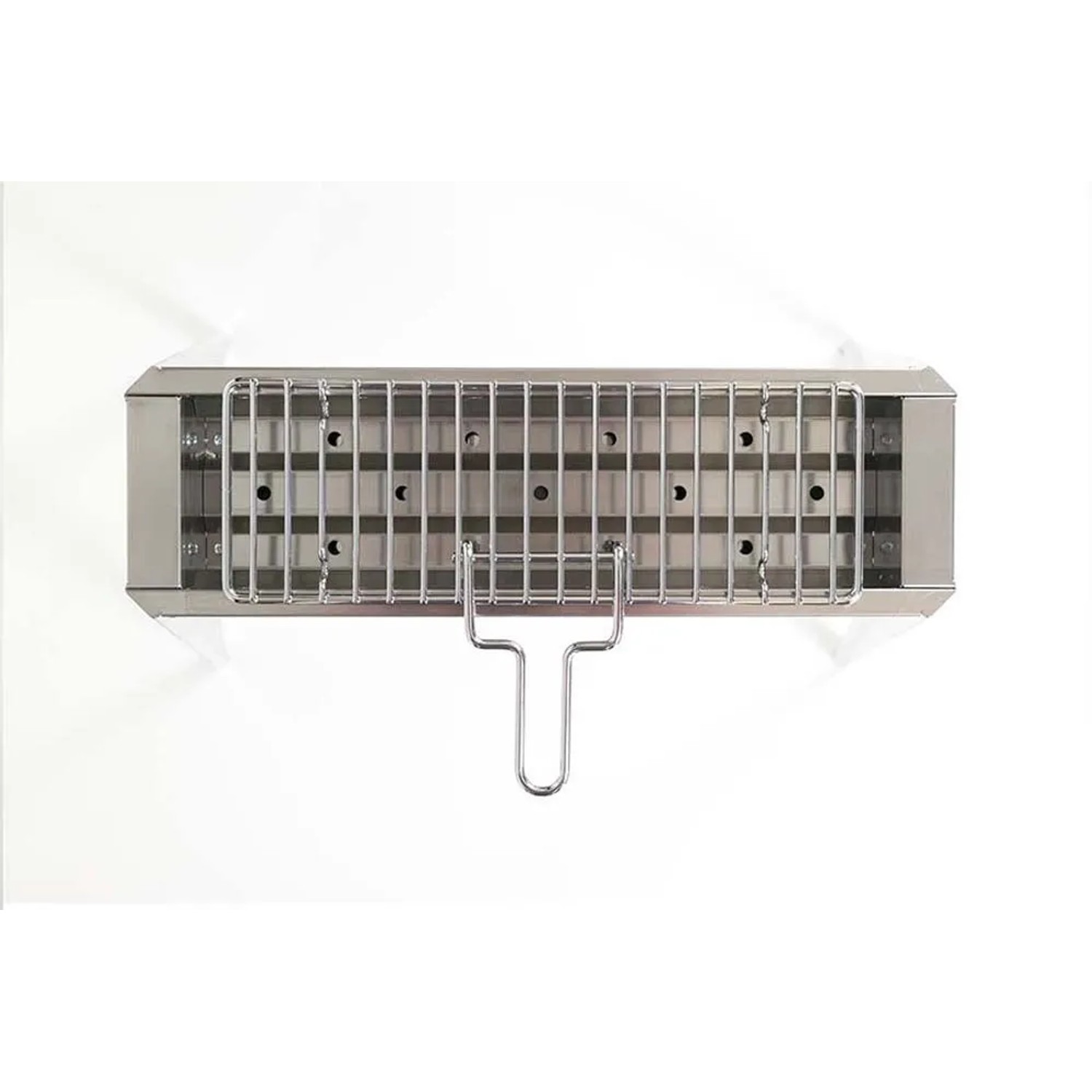 Griglietta Lisa per barbecue per arrosticini L 37 cm_3